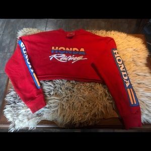 Forever 21 Honda Limited Edition Crop Top Sweater